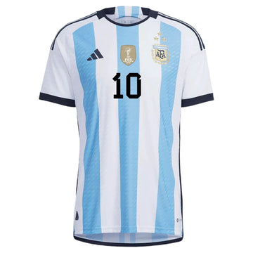 Messi Argentina 2022 World Cup Kit.